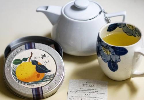 Brought my teapot back and had to celebrate with new tea from lupicia &ndash; perfect for the chilly