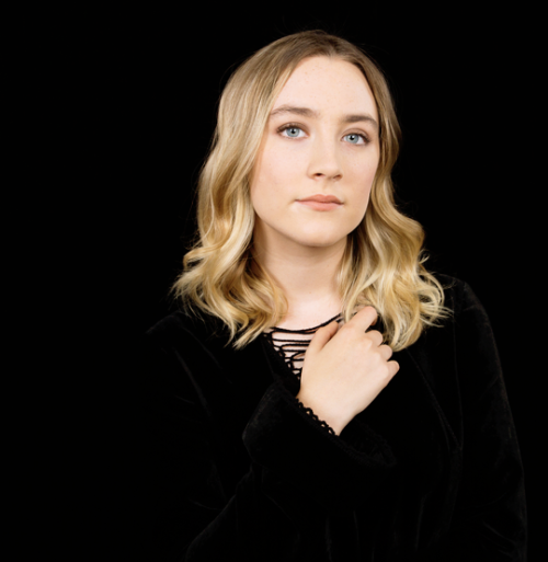Saoirse Ronan photographed by Gino Depinto for AOL Build 