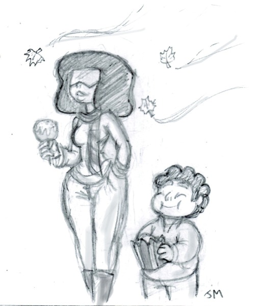 XXX jacmirie:  doodle-a-day #2: fall weather photo