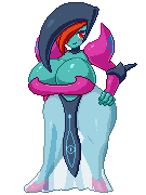 sliceofppai:A pixel commission for AngelDX of a curvy Veran c:  &lt; |D&rsquo;&ldquo;&rsquo;