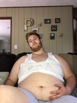 growingchub16:  Let’s stuff this gut!