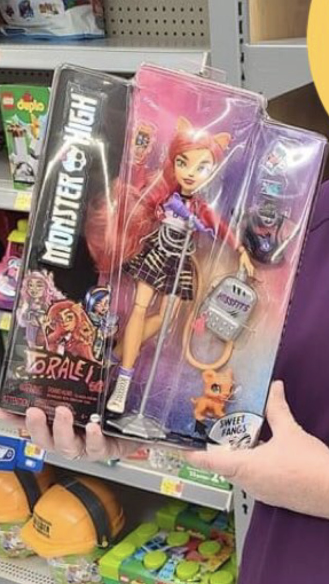 Forever Young on Tumblr: Monster High G3 Toralei was found in Walmart!