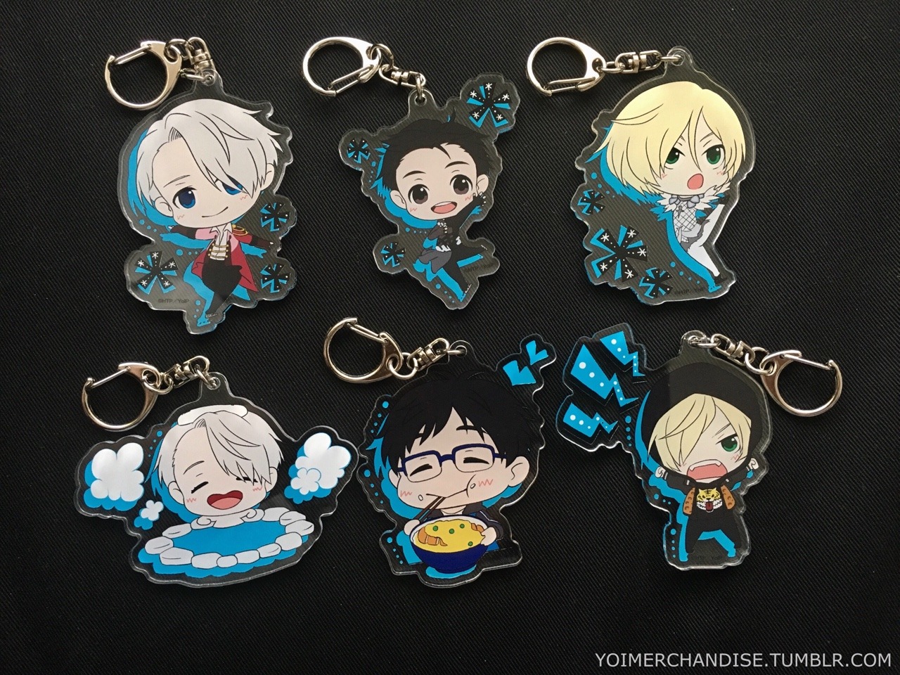 yoimerchandise: YOI x A3 Acrylic Keychains (Vol. 2) Original Release Date:June 2017