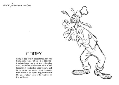 The last of the Art Corner books centers on Goofy. He was my favorite Disney character when I was a 