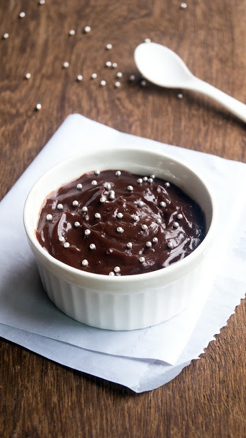 fullcravings:  Instant Espresso Chocolate Pudding