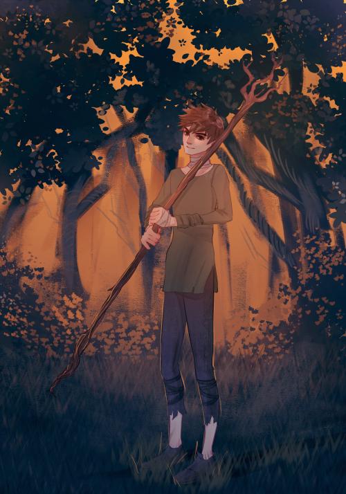 twiafom:Finders keepers.jack finding his new staff and hiccup finding jack in chapter 3 of if you ev