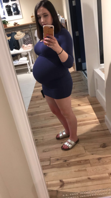 pregnantgirlslikeus: Back when I was still mobile, I would go shopping for clothes, since I had outg