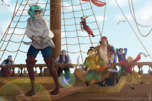 Walking the plank Nobody steals from captain Zhin without consequences! There may be one exception t