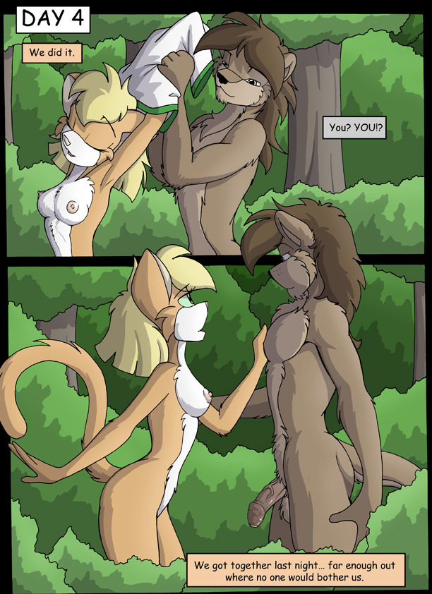 furry-yiff-comics:  Amy’s Little Lamb Summer Camp Adventure (2/3)