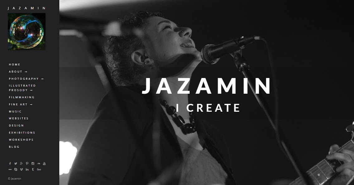 I am very excited to announce the redesign and relaunch of my website! Please click here to take a look!: http://jazamin.co.uk/