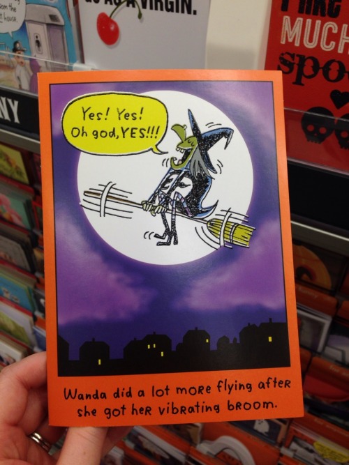 grimoire-of-geekery:  constantine-spiritworker:  constantine-spiritworker:  Halloween cards at target. Some of these are a wee bit dirty!!  FOUND IT. BWAHAHAH. BRING ON THE HALLOWEEN FEELS~  wicked-bitch-of-thewest… y’all need to stop making greeting