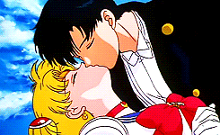 sailormoongifs:  30 days of sailor moon → day five: best couple» usagi tsukino/mamoru chiba