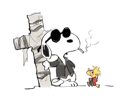 waterwizardcat:waterwizardcat:waterwizardcat:I draw too many vash recently he started to look like woodstock to me people’s voice is heard now you have wolfwood as snoopy 