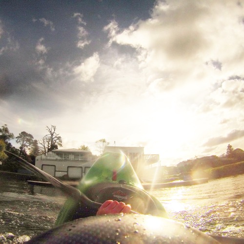 So recently I’ve been trying my hand at some flat water playboating… I’ve been stuck in Auckland so 