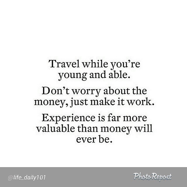 #travel the world #qotd