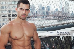 johnazomosaphotography:  Model • ROMAN • 📷 🎥 Photographer • John Azomosa •   #johnazomosaphotography #NYC #manhattanbridge #malemodels #mcm #photoshoot