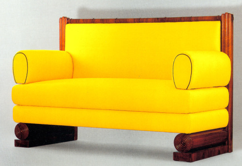 aqqindex:   Biedermeir Settee, Circa 1825-1830  