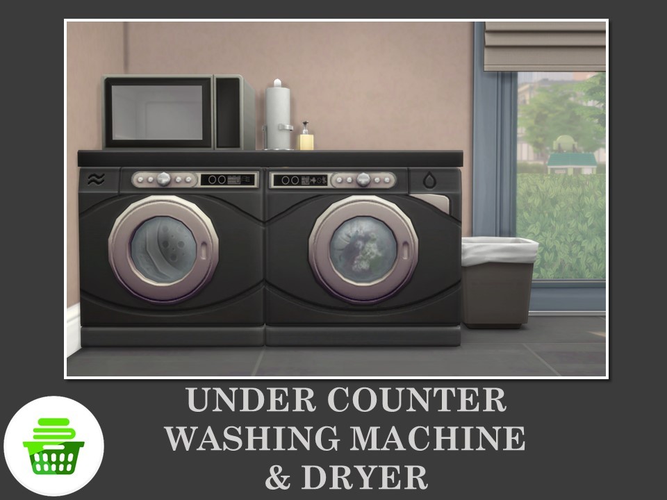 Washing Machine The Sims 4 Maxis Match CC World - S4CC Finds, FREE downloads for The Sims 4