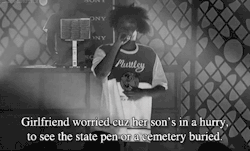 hip-hop-lifestyle:  Ma replied do her best, but it’s still rough, Keep your kids out the streets and away from the drugs. 