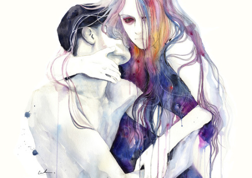 Porn bestof-society6:   ART PRINTS BY AGNES-CECILE photos