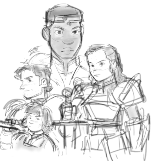 rey: prince’s knightfinn: princepoe: commander of knightsrose: blacksmith