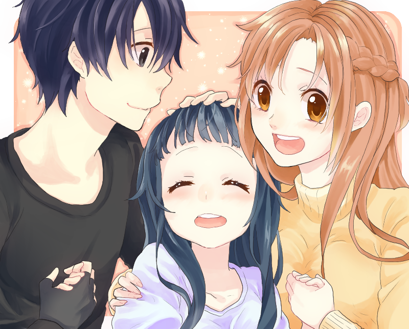 Such a beautiful family | Anime family, Anime, Anime images