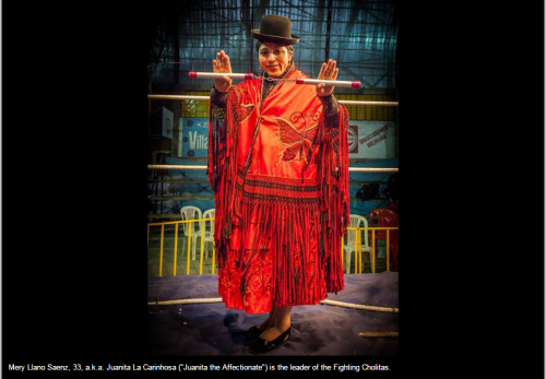 Cholitas luchadores are ready to rumble Indigenous women wrestlers in European-influenced dress have