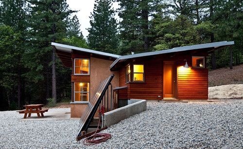 prefabnsmallhomes - The 872 sq ft, Off-Grid Chalk Bluff Cabin,...