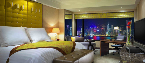 Look at those views&hellip; The 5*  InterContinental Hotel, Hong Kong.