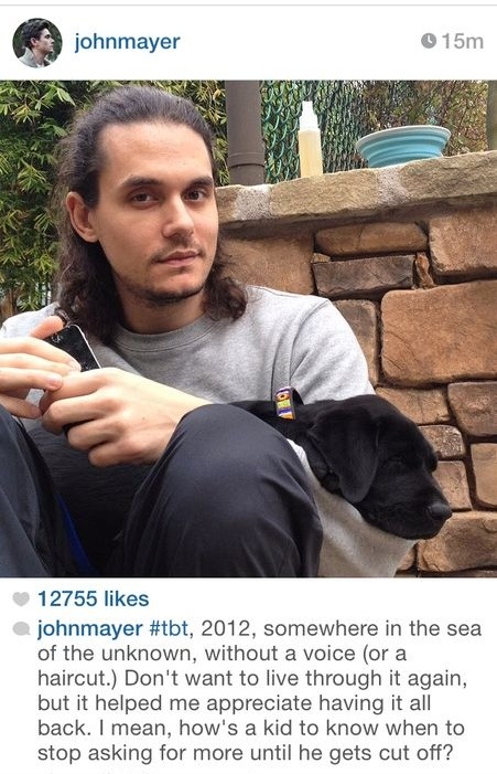 kdtesting123:
“John Mayer instagram
08-21-2014
”
Love this pic… Very gorgeous!!