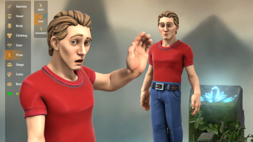 I Am Here At The Heroforge Character Maker.