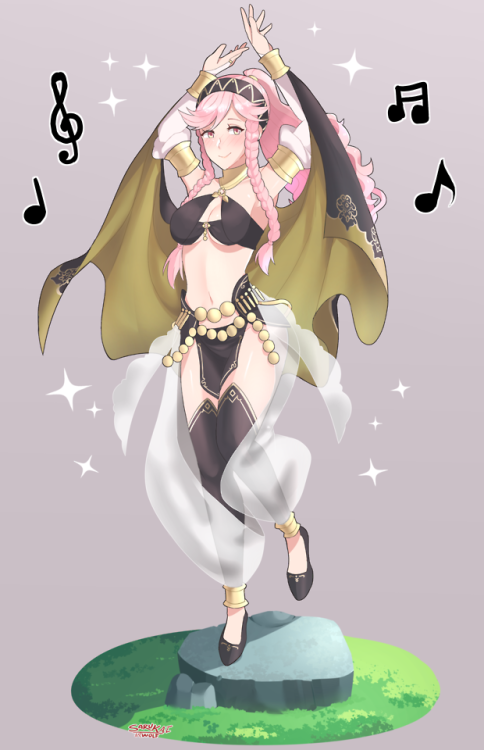 Let the Music Move You!Performing Arts Olivia from Fire Emblem HeroesTwitter / DeviantArt / Patreon 