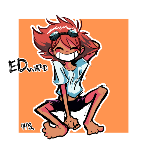 Edward Drawings I Did Back When I Had First Finished Bebop