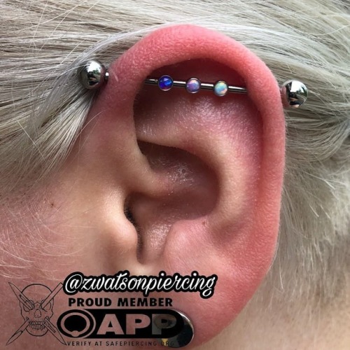 damhnaic:Had the opportunity to produce this gorgeous little addition to an ear. What a baller indus