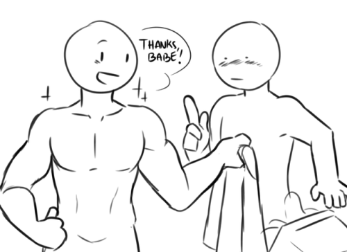riddlemd:Draw your otp (also feel free to change the dialogue if you want, my english is rly bad her