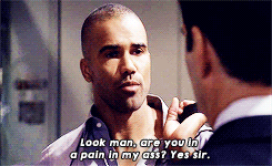 cortexifansquint:  Favorite Hotch &amp; Morgan moments