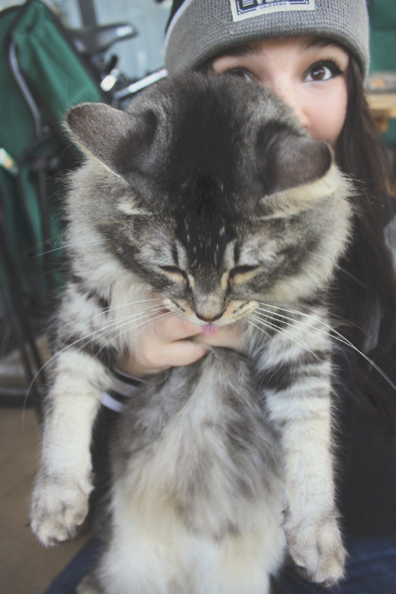 patientlights:  Awh you can see Sebastians little tongue xoxo 