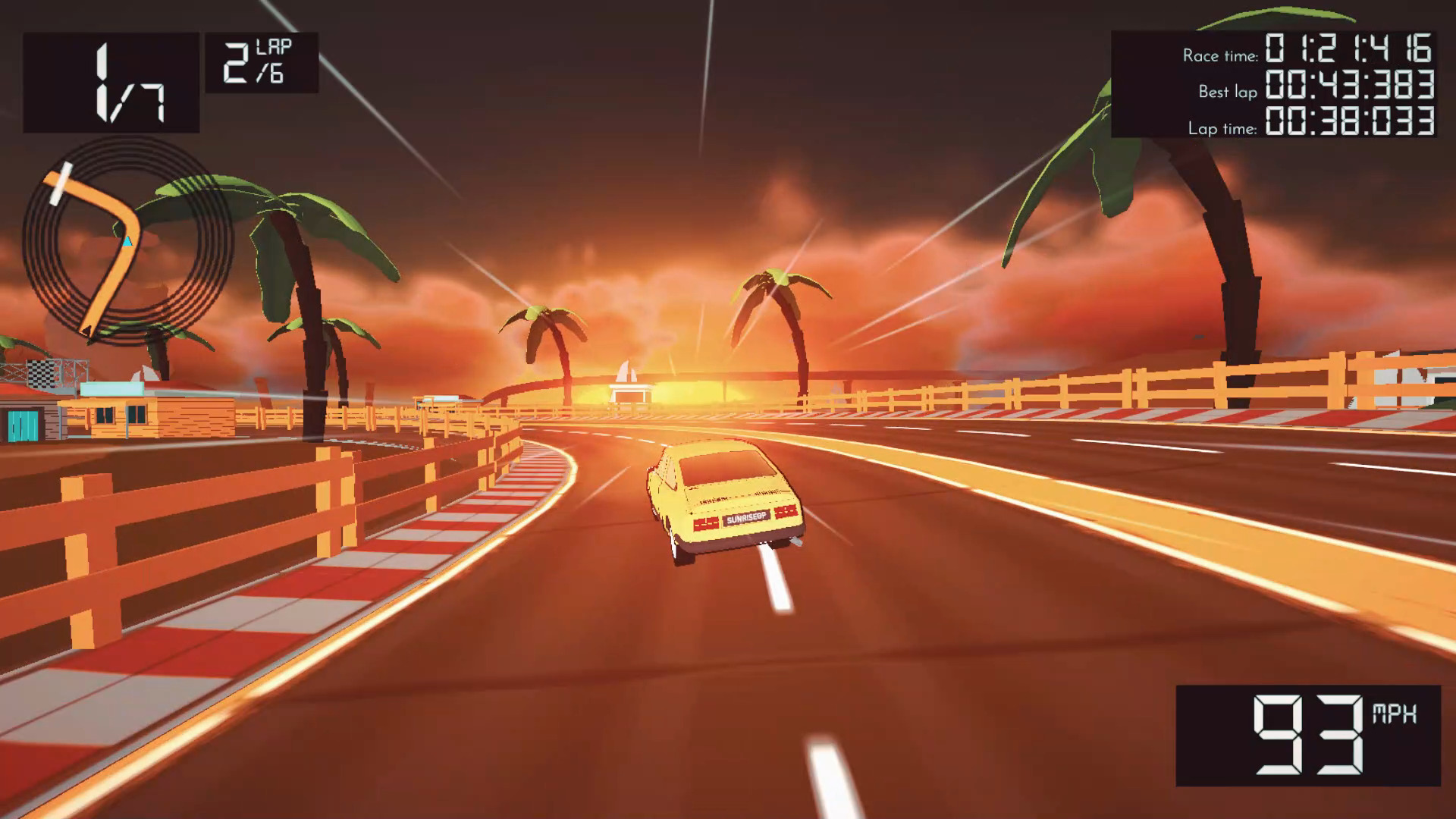 Sunrise GP, Switch, Arcade, Race, Screenshot, NoobFeed