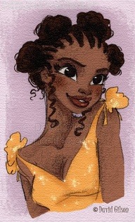 thegreendeceiver:  steventylersboothang:  why couldn’t we have big hair Tiana  why Disney  UGH SHE LOOKS SO GORGEOUS IN THE CONCEPT ART 