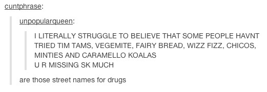 leela-summers:  Australians on Tumblr Part 3 Part 1: xPart 2: x 