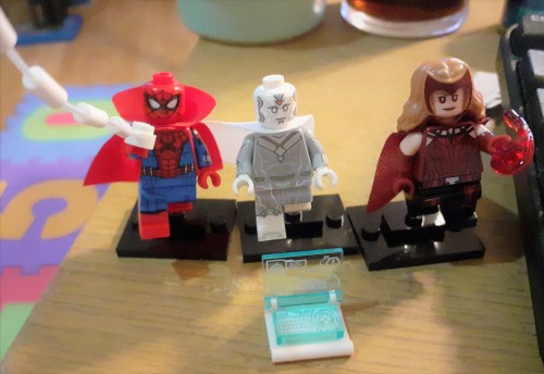 I’m a huge geeky girly and lego makes my lil heart melt. New minifig marvel selection is awesome and