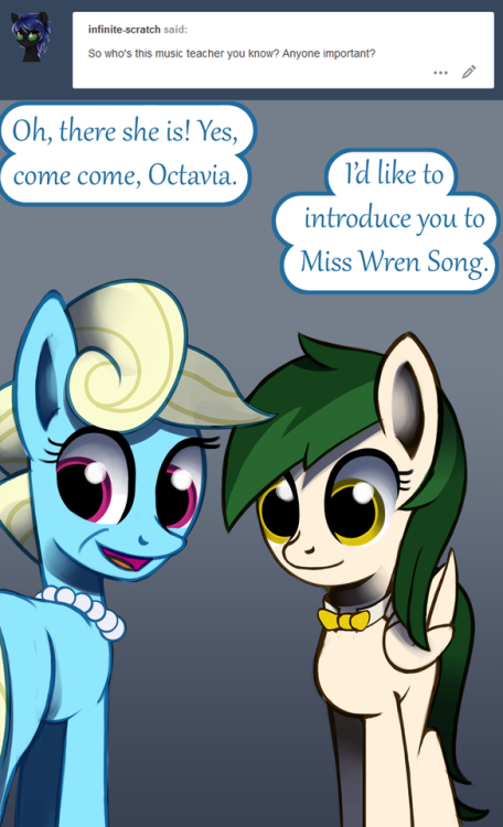 ask-canterlot-musicians:Oh hey it’s her! <3