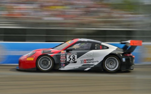 With a victory at St Petersburg FL (above) topping off three straight podiums, Wright Motorsports ho