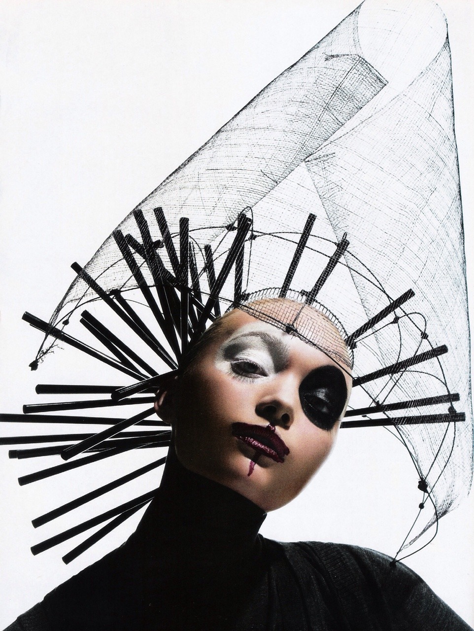 gemmawardfanclub:  Masquerade Gemma Ward by Mario Sorrenti Vogue Italia July 2006