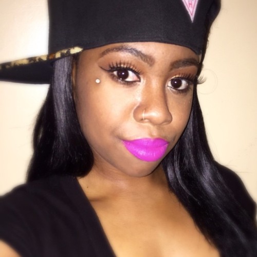 #Happy #Saturday Everyone! #selfie #celfie #blackgirl #snapback #mac #candyyumyum #beatface #lipstic