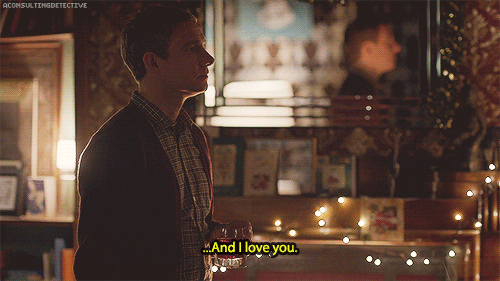 aconsultingdetective:   Legit Johnlock Scenes  Sherlock’s way to express his feelings