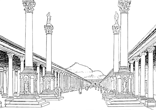 classicalmonuments: Tetrakionion Ephesus, Turkey 527-565 CE 10 m high A particularly important inter