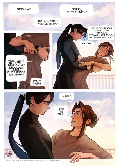  Moshang comic made for @heyokaymeow and her Viennese Waltz! 