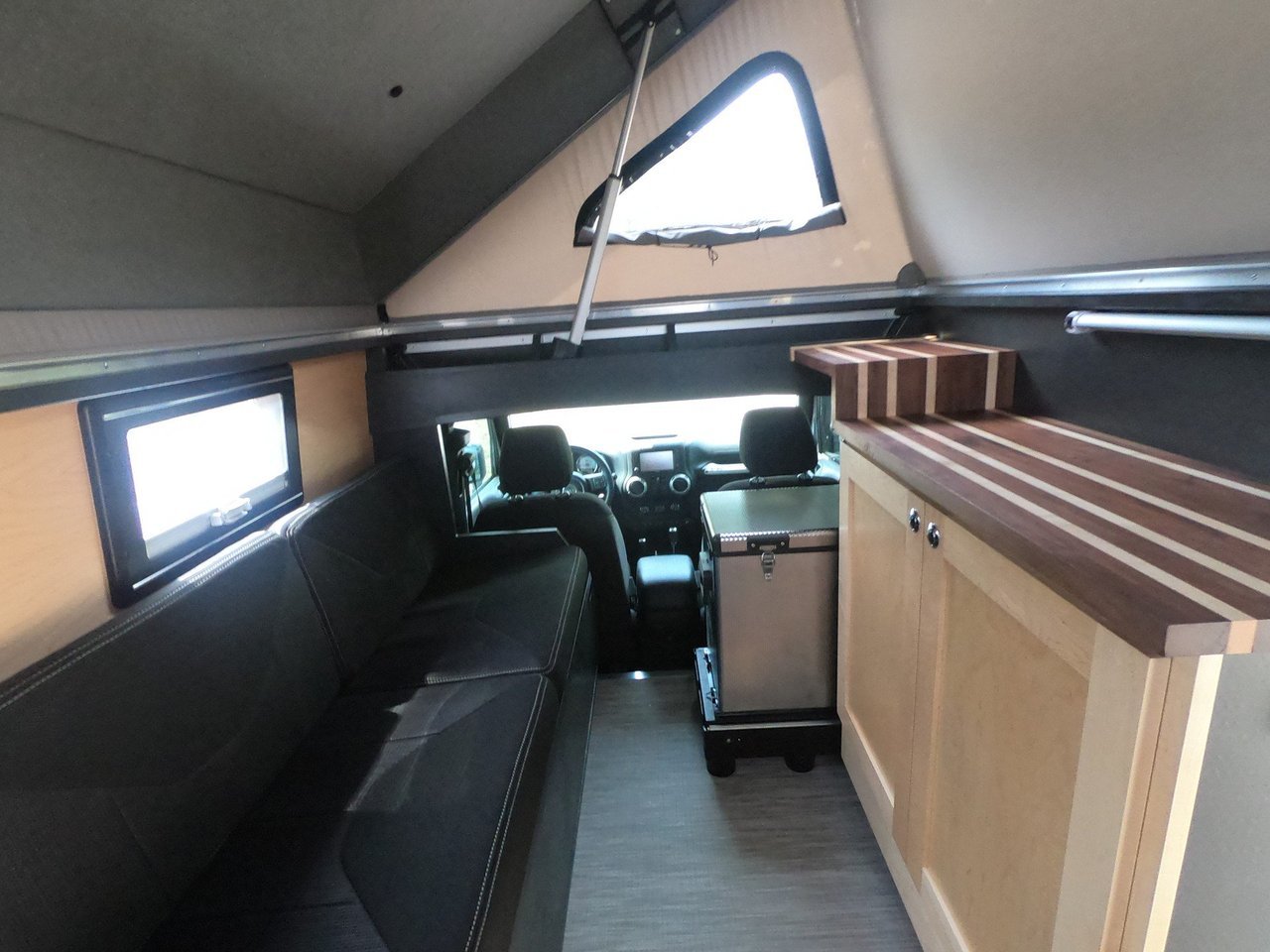 carsthatnevermadeitetc:AEV Outpost II, 2018. A one-off camper concept marking the