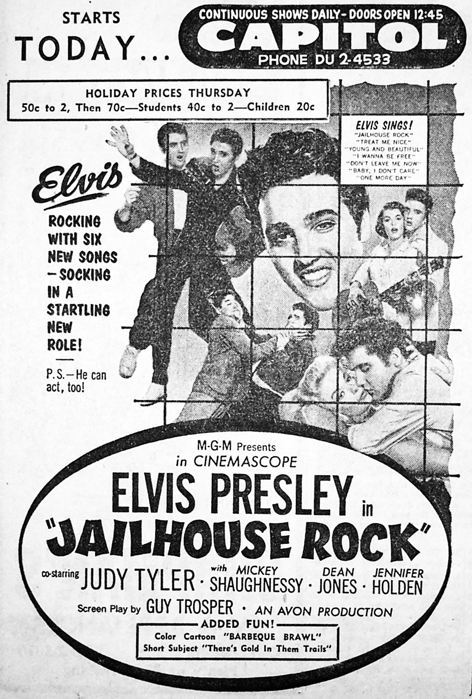 rogerwilkerson:  By request… Elvis - Jailhouse Rock 